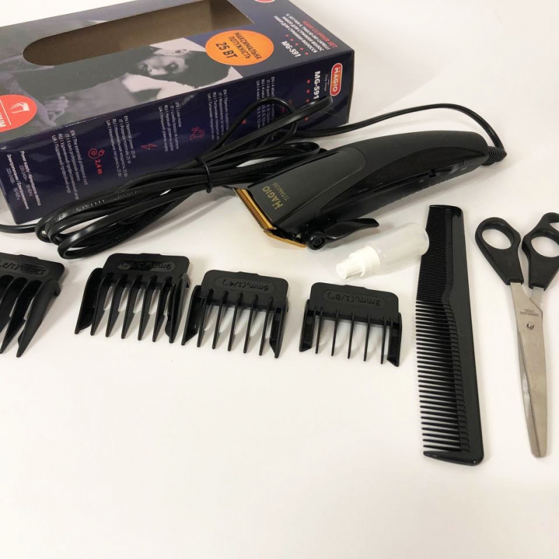 Машинка для стрижки Magio MG-591 мережева 220V (tf5559) - фото 12