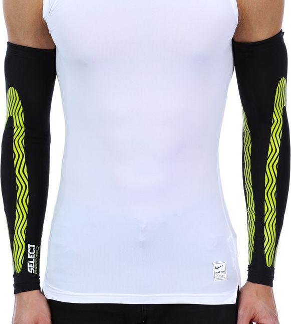 Рукави компресійні Select Compression sleeve 6610 M Чорний (566100-010) - фото 4