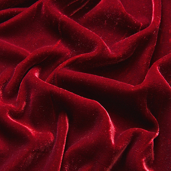 Ткань бархат IDEIA Кабул 1,5 м Бордовый (2200004141312)
