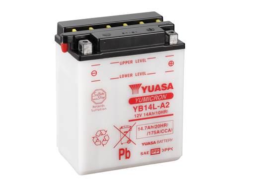 Аккумулятор Yuasa Мото YB14L-A2 CP 12 V 14,7 Ah 175 A