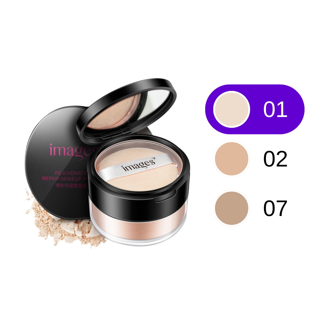 Пудра шовковиста Hymeys Proffessional Make Up 01 Бежевий світлий 15 г (27303762) - фото 2 Пудра шовковиста Hymeys Proffessional Make Up 01 Бежевий світлий 15 г (27303762) - фото 2