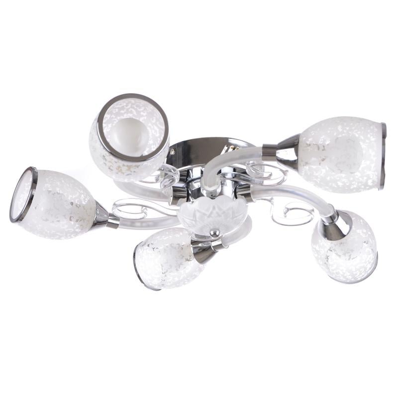 Люстра потолочная классическая Brille LK-510S/5 E14/LED с подсветкой