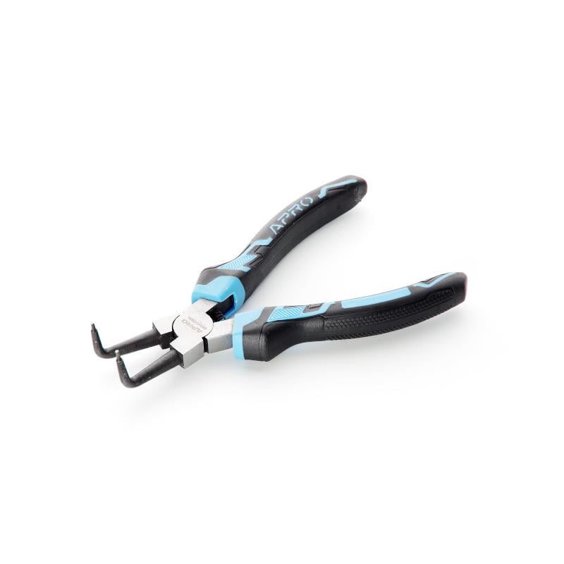 Съемники стопорных колец Apro Puller изогнутые на сжатие 175 мм (310713)