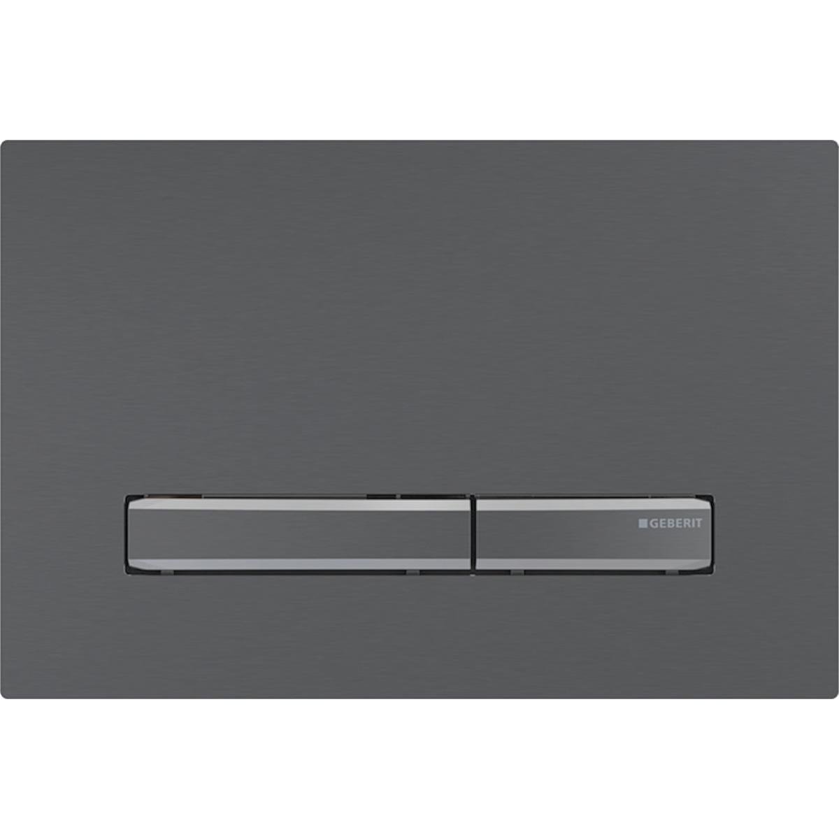 Кнопка слива для инсталляции Geberit Sigma50 115.671.QD.2 матовая Графитовый (163049)