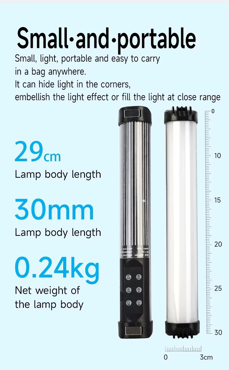 Лампа светодиодная RL-30SL RGB для фото и видео с аккумулятором и магнитами (786406) - фото 15 Лампа светодиодная RL-30SL RGB для фото и видео с аккумулятором и магнитами (786406) - фото 15