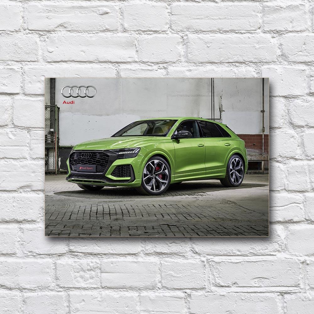 Постер деревянный Audi RS Q8 210х297 мм (18167355)