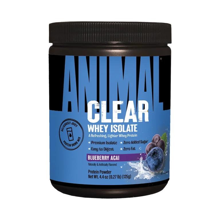 Изолят Universal Nutrition Animal Clear Whey Isolate Blueberry Acai 500 г
