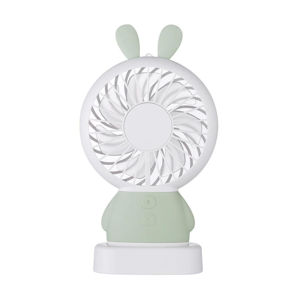 Настольный мини вентилятор SUNROZ Mini Fan с аккумулятором 800 mAh Rabbit USB Светло-Зеленый (SUN0703) Настольный мини вентилятор SUNROZ Mini Fan с аккумулятором 800 mAh Rabbit USB Светло-Зеленый (SUN0703)