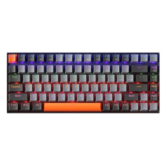 Клавиатура Machenike K500-B84 с подсветкой RGB Серо-черный (8684)