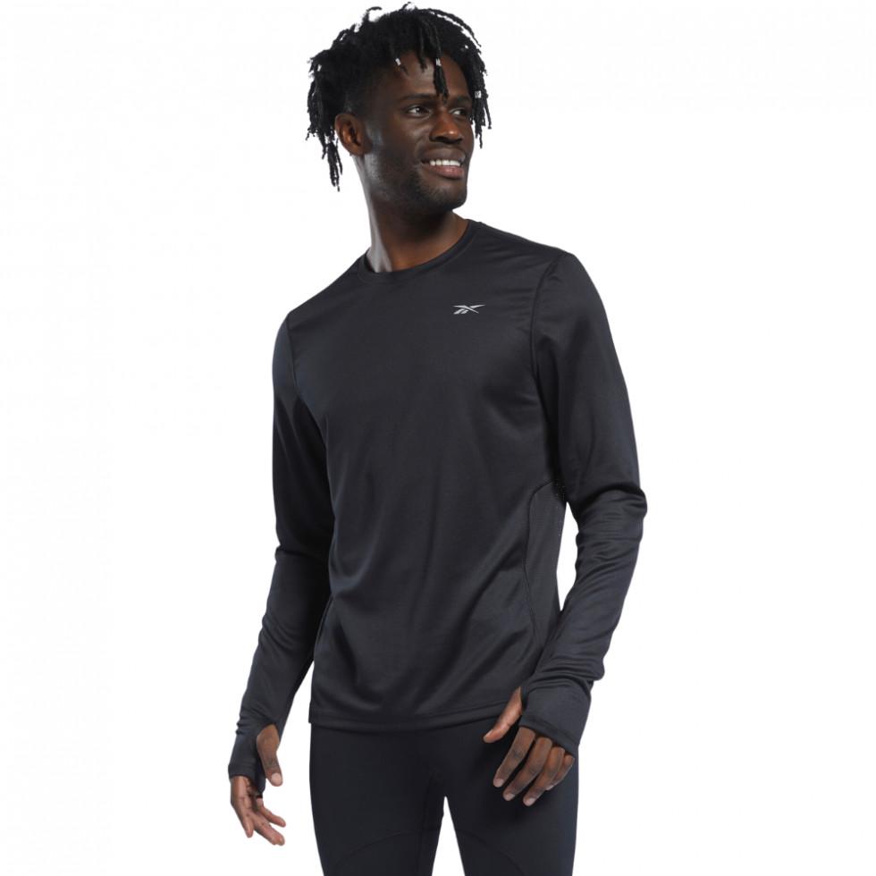 Лонгслив мужской Reebok RUNNING SPEEDWICK GT5728 S Черный