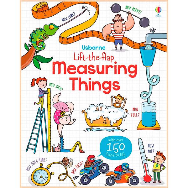 Книга Usborne "Lift the Flap Measuring Things" Rosie Hore (ISBN:9781474922654)
