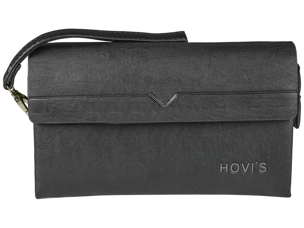 Клатч Hovis унисекс мужской/женский Черный (MCN-A1196)