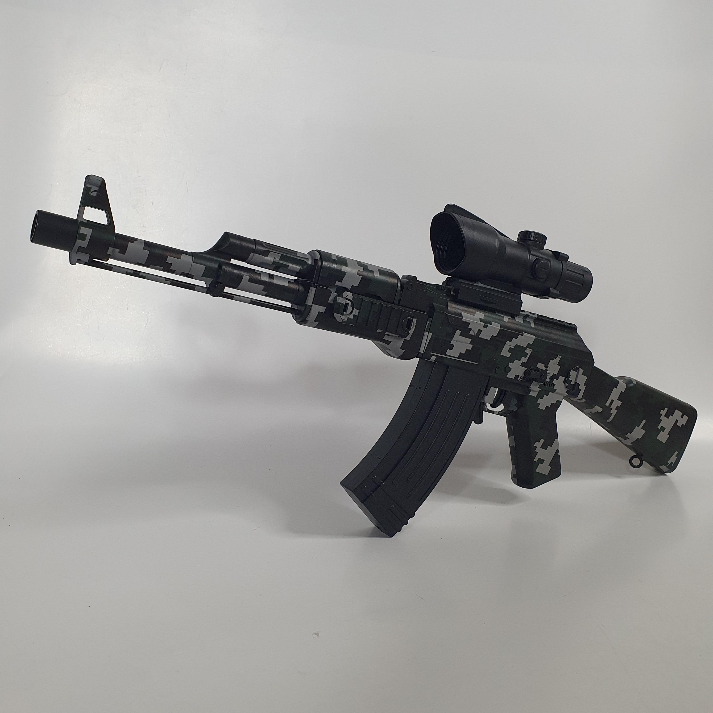 Автомат детский на гелевых шариках-орбизах (LT-253767-Black/Grey)