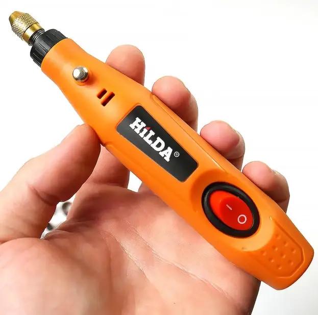 Гравер-міні та 24 насадки HILDA MD6612 (53700) - фото 4 Гравер-міні та 24 насадки HILDA MD6612 (53700) - фото 4