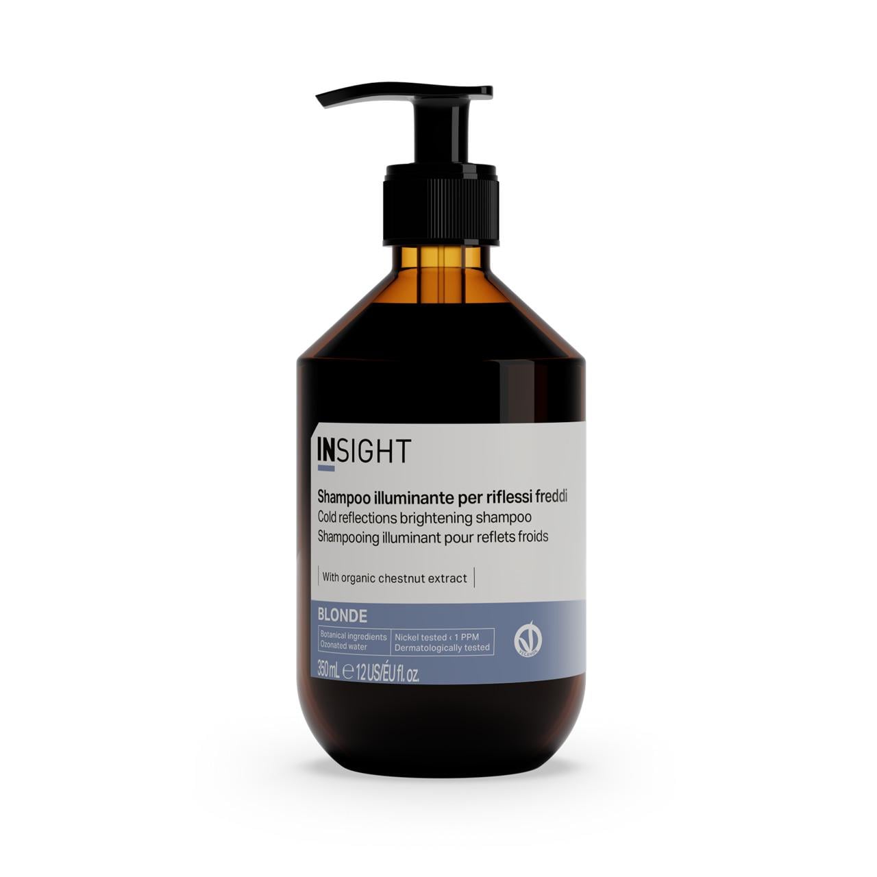 Шампунь для посилення холодних відтінків Insight Blonde Cold Reflections Shampoo 350 мл Шампунь для посилення холодних відтінків Insight Blonde Cold Reflections Shampoo 350 мл