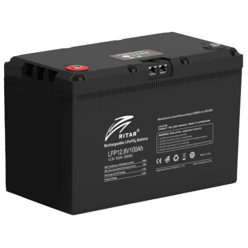 Аккумуляторная батарея с Bluetooth и подогревом LiFePO4 Ritar LFP12, 8V100AH G3 12,8V 100Ah Black (27918783)