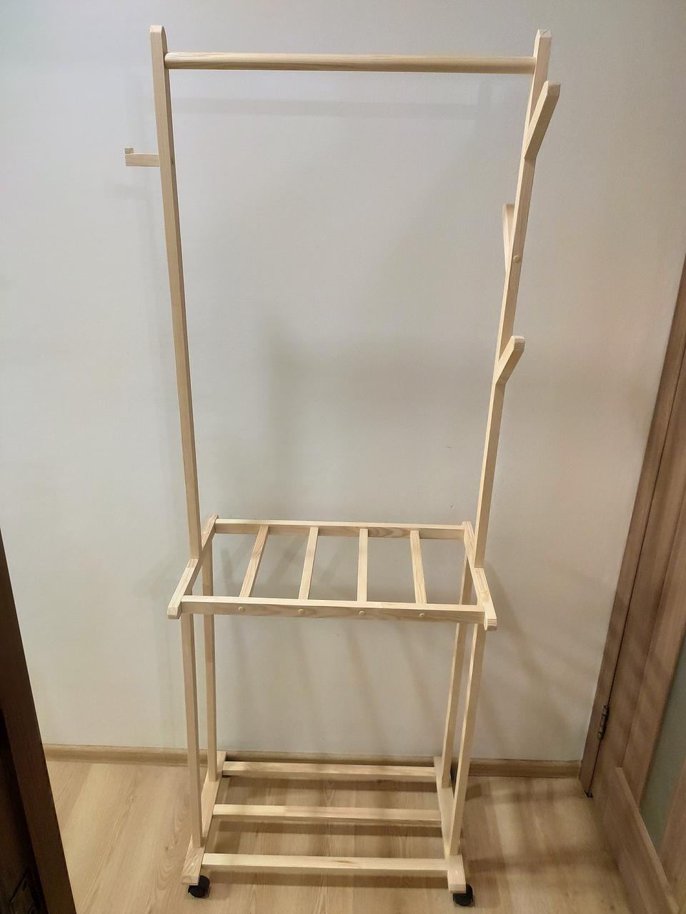 Стойка для одежды на колесиках с вешалкой (2534310463) - фото 5 Стойка для одежды на колесиках с вешалкой (2534310463) - фото 5