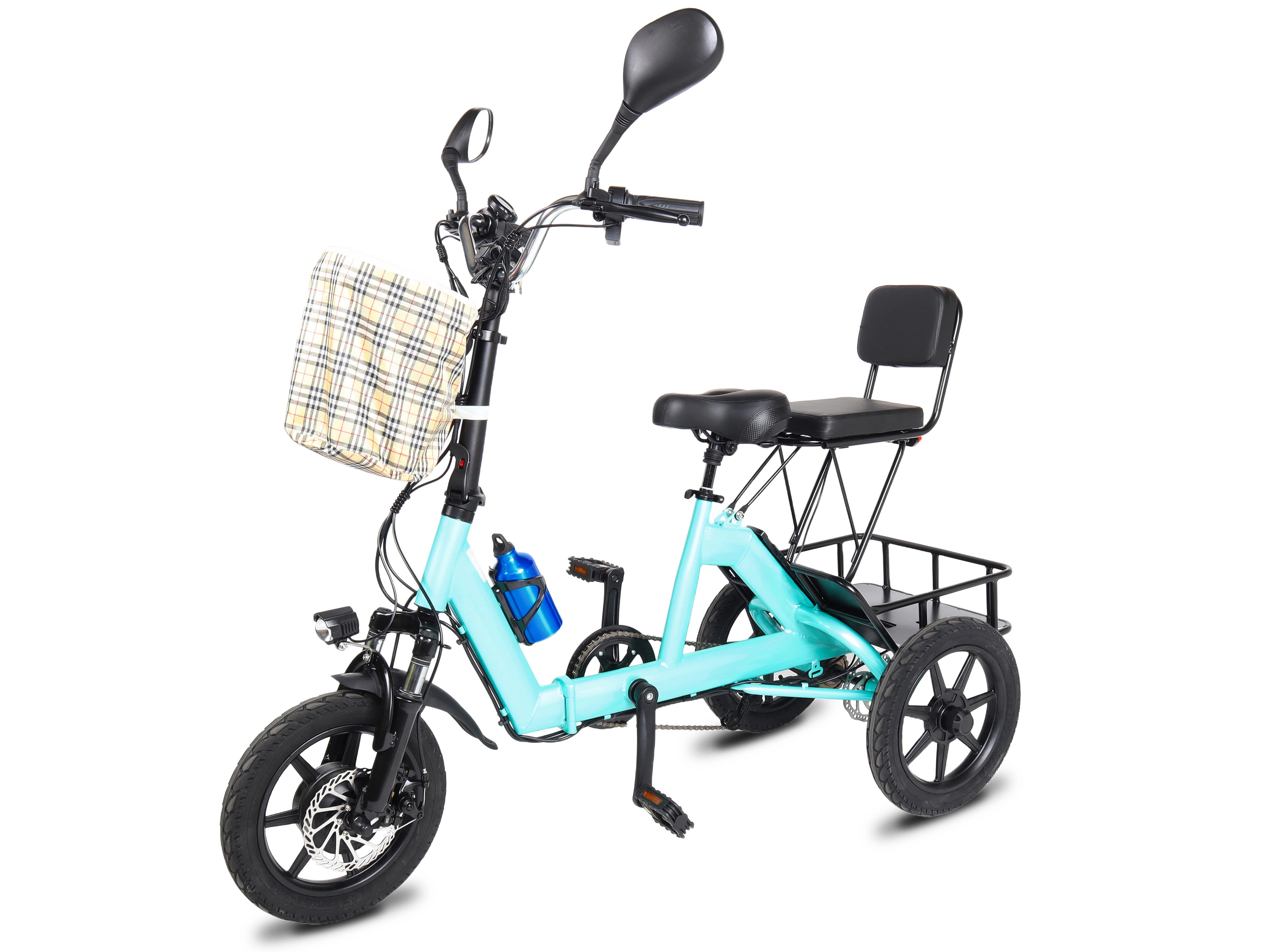 Електровелосипед складний триколісний VELOMOTOR COMFORT CARGO