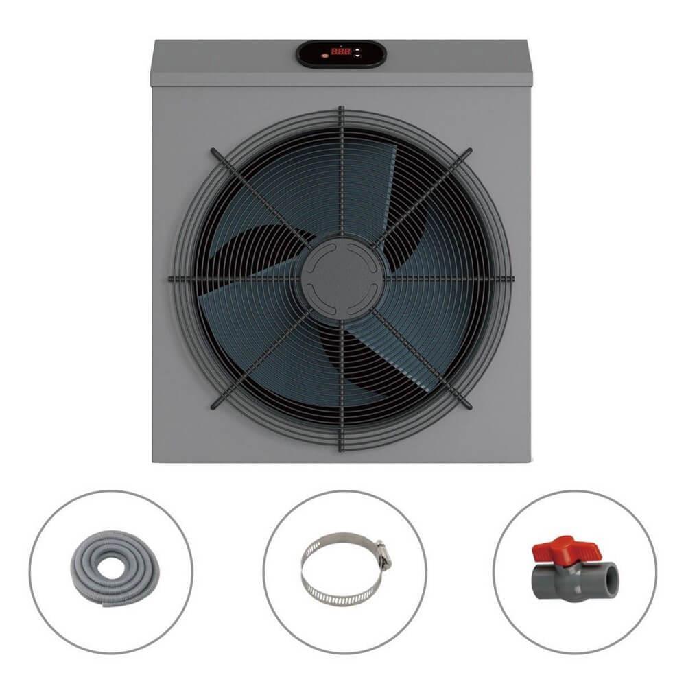 Тепловой насос Fairland SHP05 8-18 м.куб 58 кВт для каркасных бассейнов 32/38 мм - фото 3