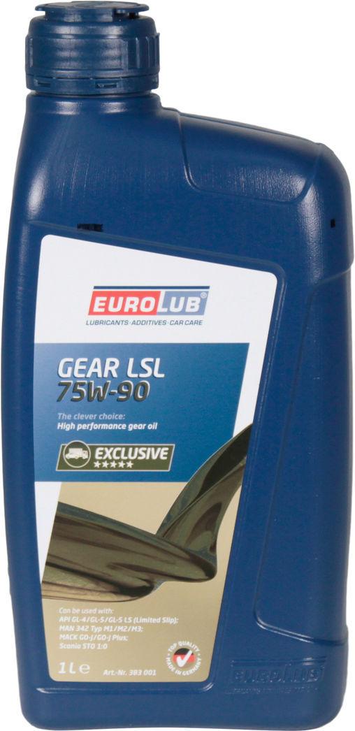 Трансмиссионное масло EuroLub 75W-90 LSL1 л (383001)