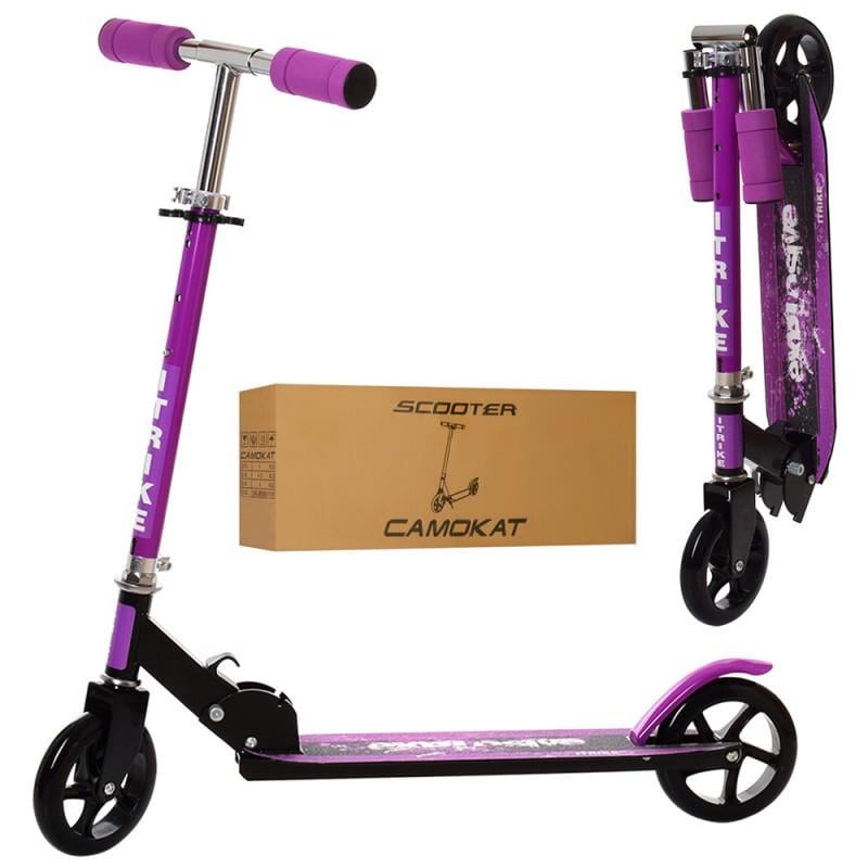 Самокат двухколесный iTrike Фиолетовый (SR2-005-VB)