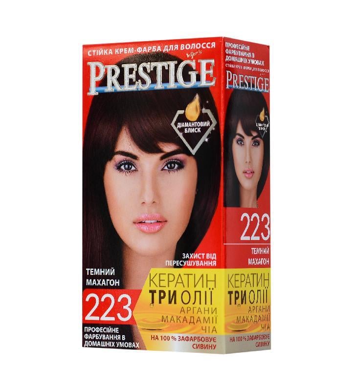 Краска для волос Prestige 223 Темный махагон