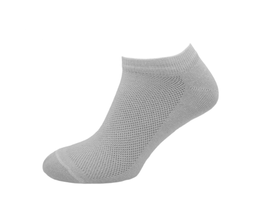 Шкарпетки жіночі у сітку Мілес 1817-3 укорочені р. 23-25 Сірий
