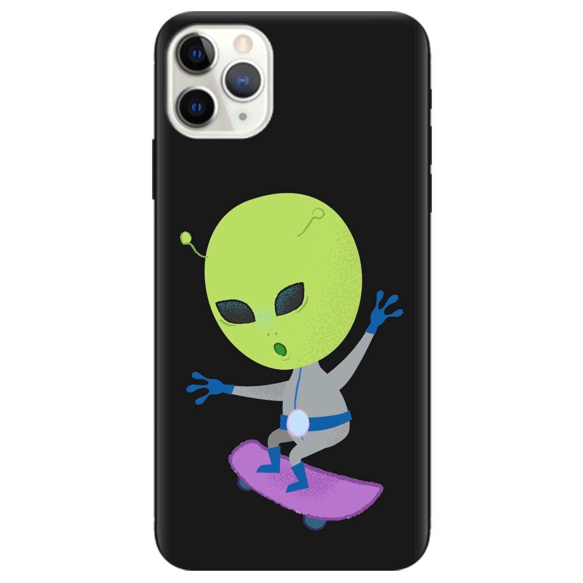 Силіконовий чохол Zorrov для Apple iPhone 11 Pro Max Alien (12150050268124899)