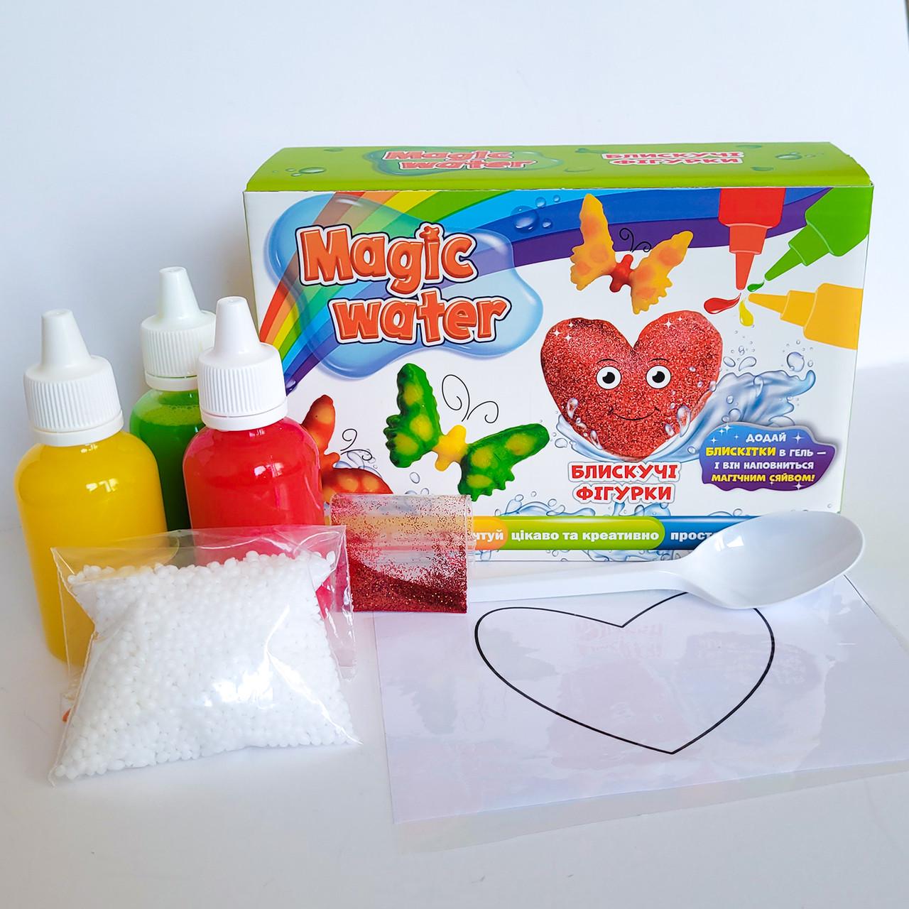 Набір для творчості Magic water. Блискучі фігурки (MV6031-05) - фото 2 Набір для творчості Magic water. Блискучі фігурки (MV6031-05) - фото 2