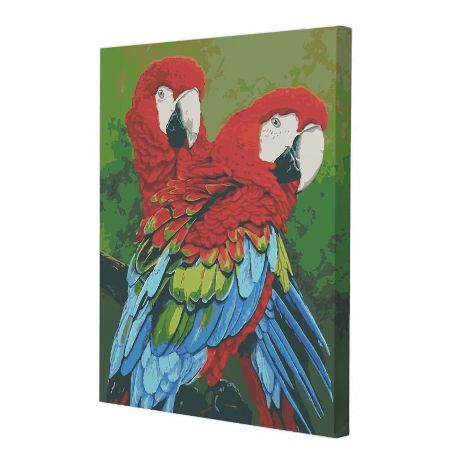 Картина по номерам Красные ара 40x50 см (ВА-0009) Картина по номерам Красные ара 40x50 см (ВА-0009)