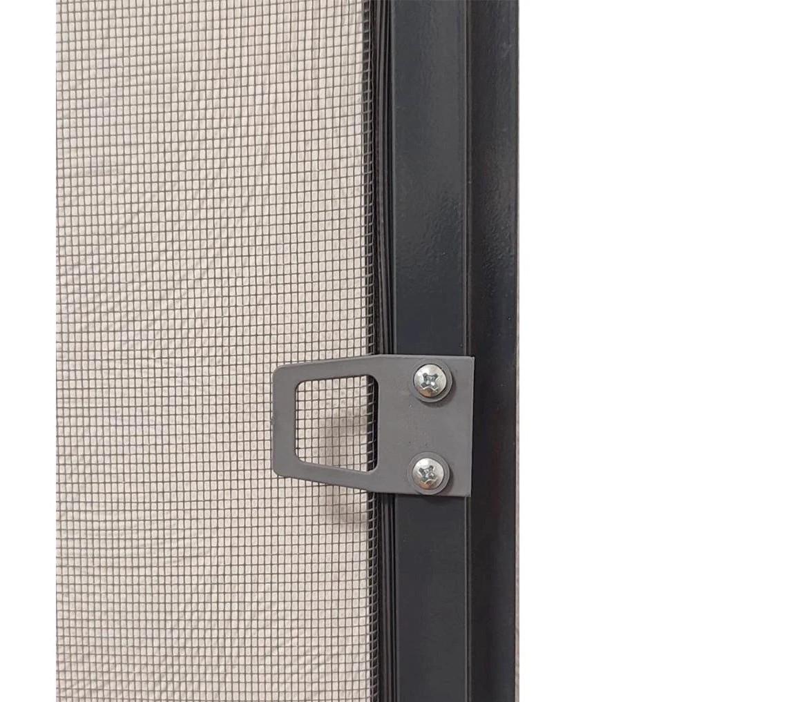 Москитная сетка с внутренним креплением Антипыль для окон/дверей на балкон Черный (2660393864) - фото 4