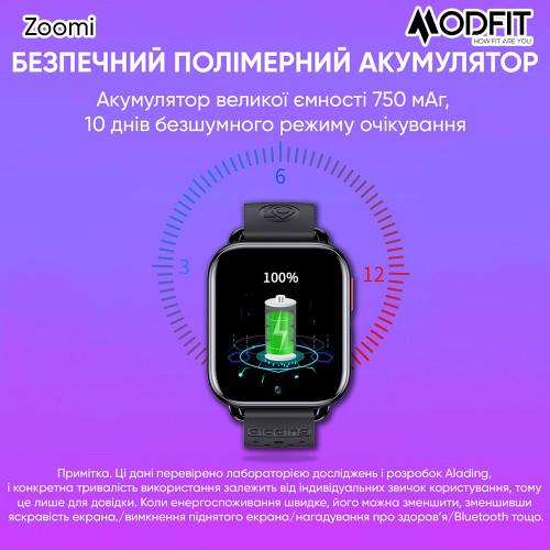 Смарт-годинник Modfit Zoomi Pink - фото 14