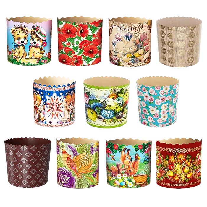 Форма для паски d 70 мм 300 шт. (9582)