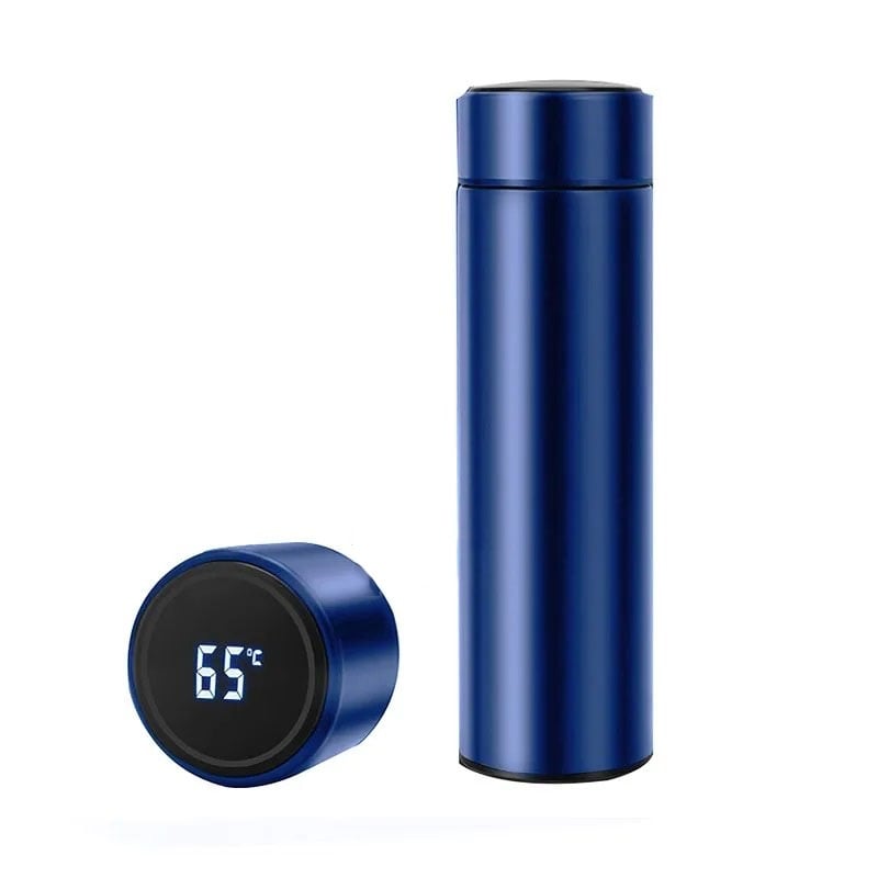 Термос Unique UN-1006 із датчиком температури 500 мл Blue (tf3723)