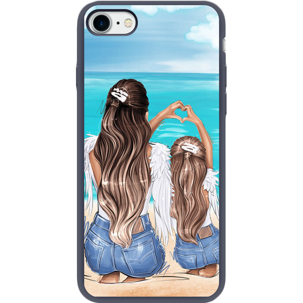 Чехол BoxFace Apple iPhone 7/8 SE  2020 Family Vacation Синий силикон (26205-up2380-35448)