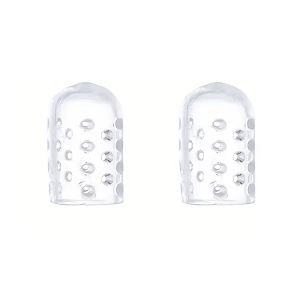 Набор из двух силиконовых напальчников-накладок для пальцев ног (NR0288)