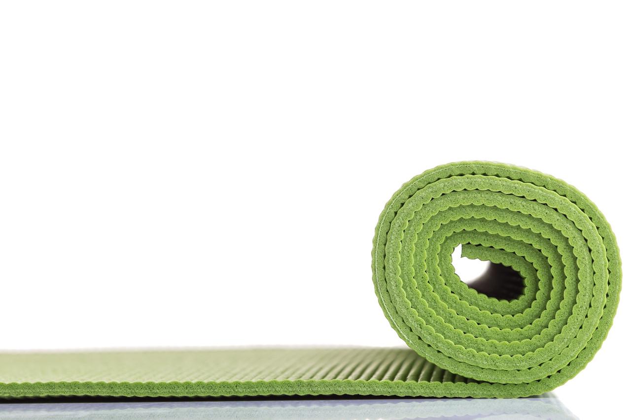 Коврик для йоги и фитнеса Power System PS-4014 PVC Fitness Yoga Mat Green 173х61х0,6 см (15272631) - фото 4