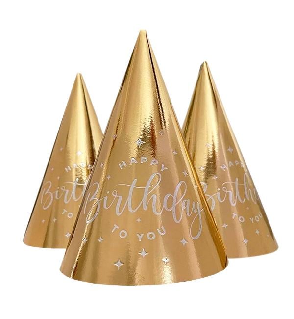 Колпачки бумажные HB 5 шт. Gold (513968)