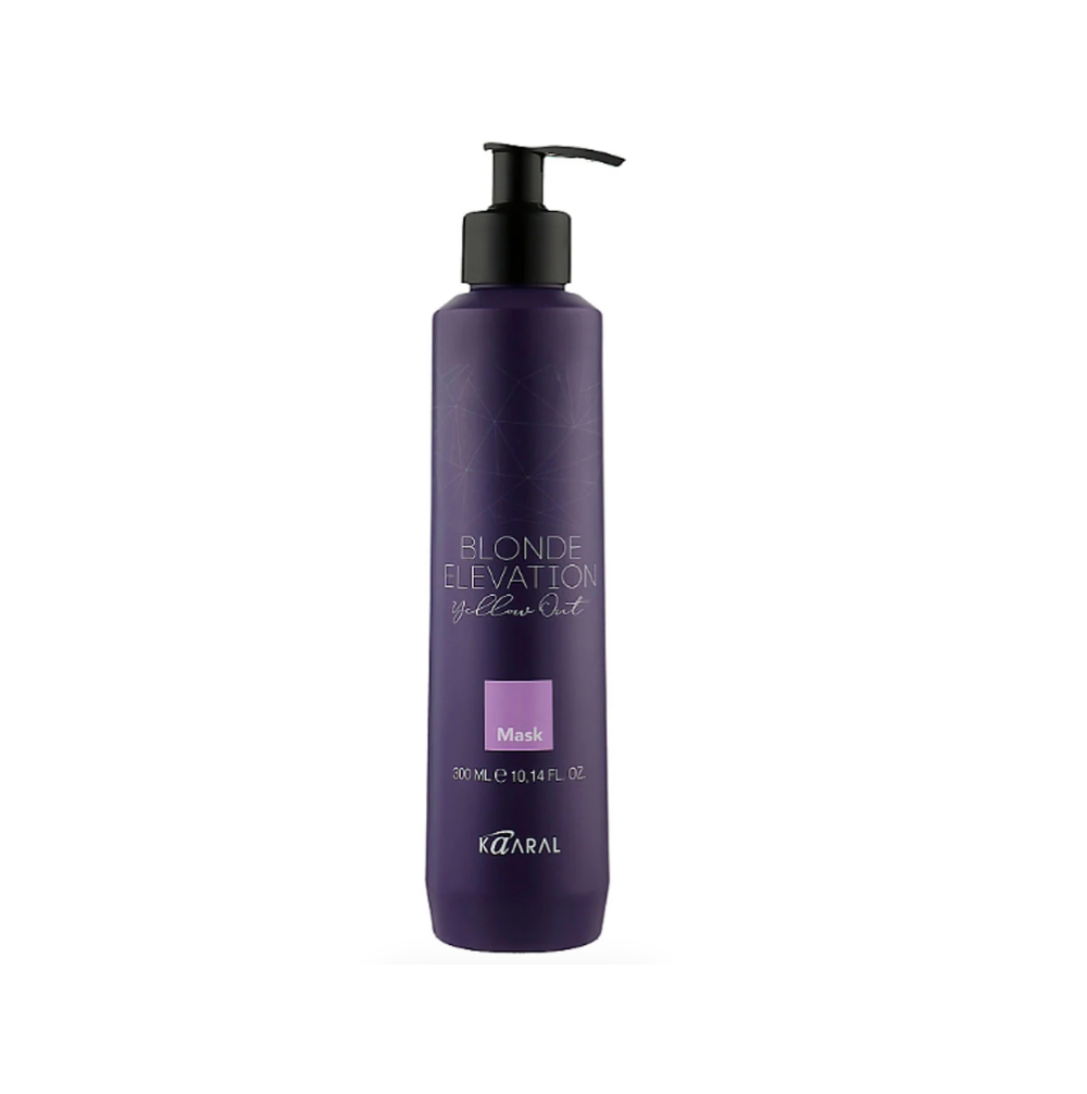 Маска для нейтралізації жовтизни Kaaral Blonde Elevation Yellow Out Mask 300 мл