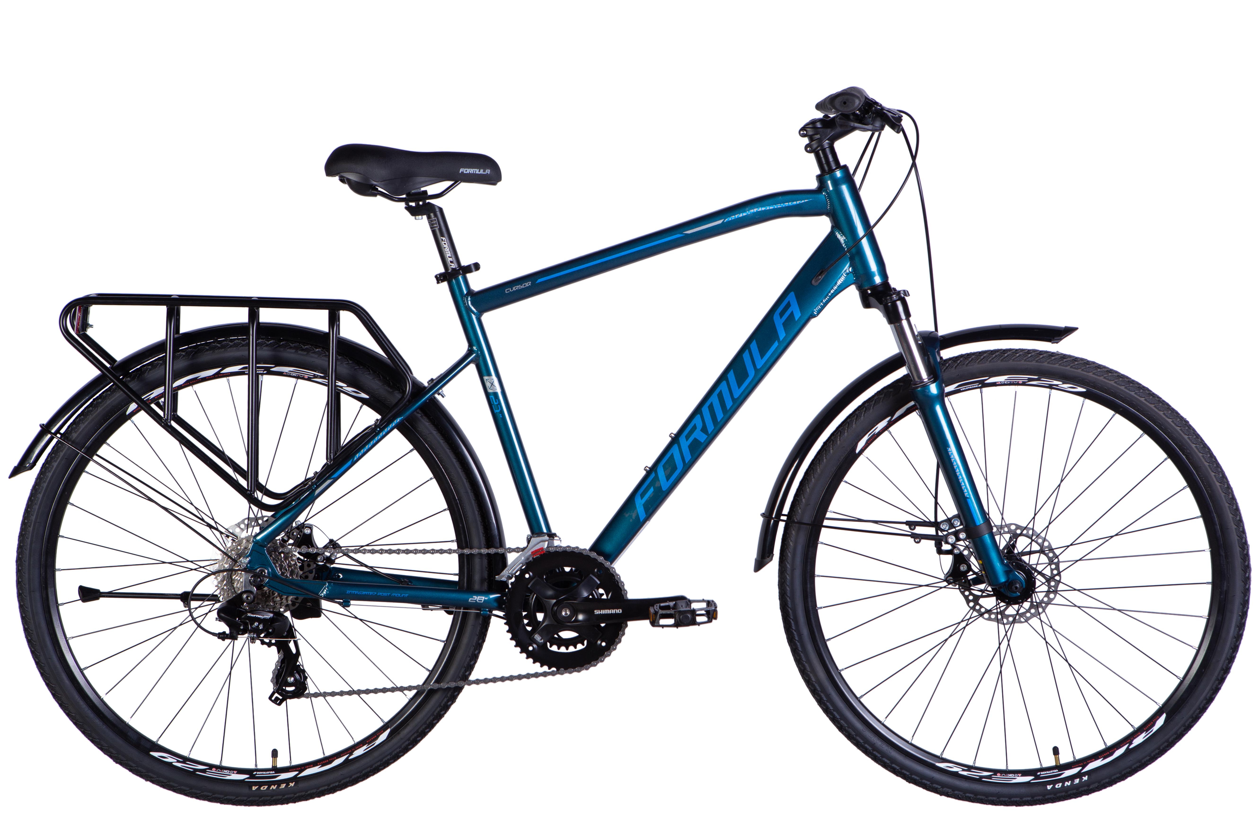 Велосипед Formula 2025 CURSOR MAN PRO DD CS AL 28" рама 21" Темно-синий (OPS-FR-28-049)