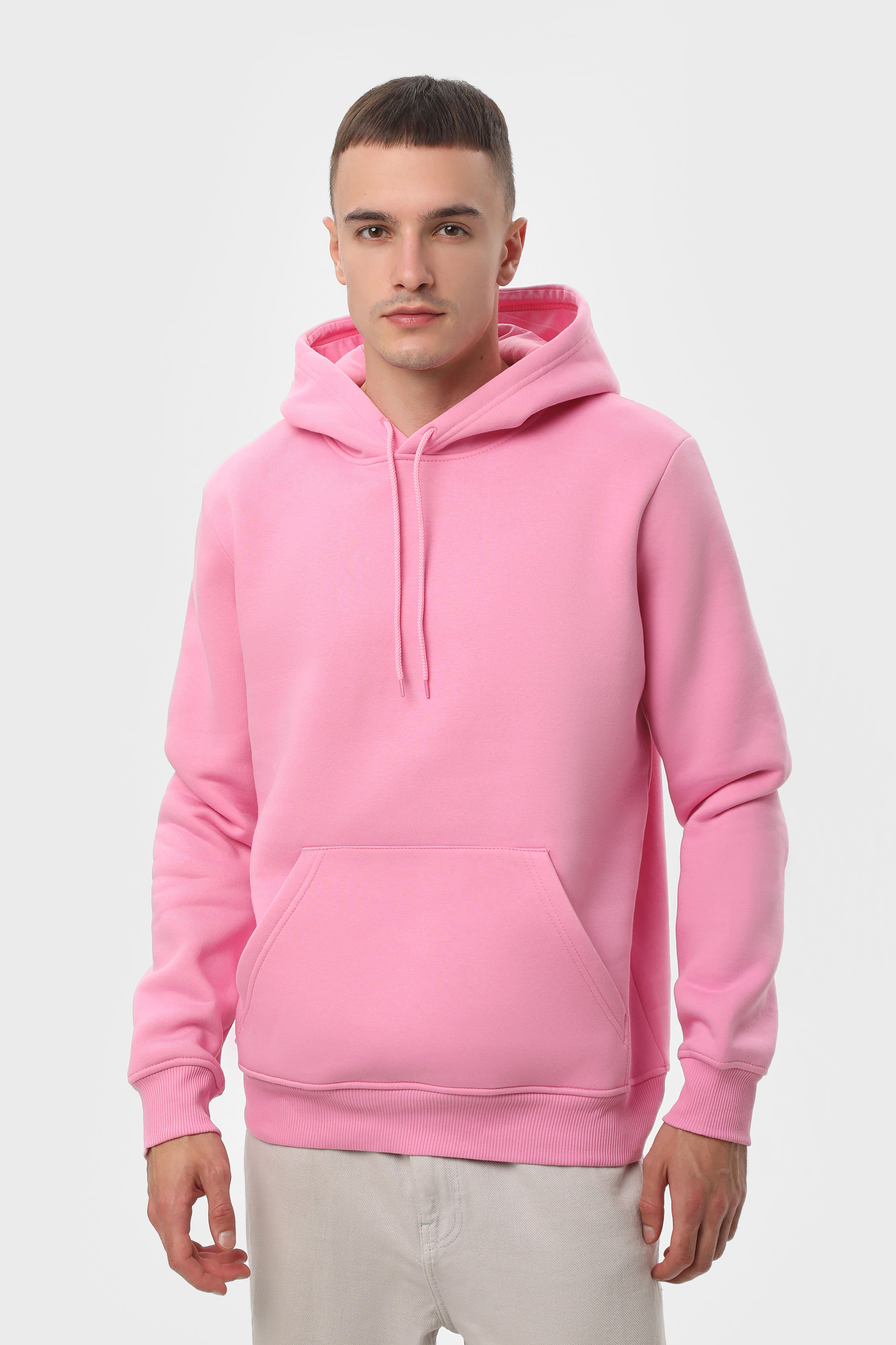 Худі утеплений RAY BASIC U0401 UNISEX M Рожевий