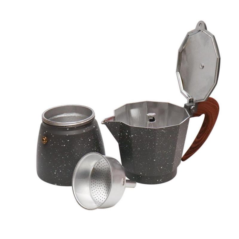 Кофеварка гейзерная А-плюс 2085 300 мл (11120) - фото 2 Кофеварка гейзерная А-плюс 2085 300 мл (11120) - фото 2