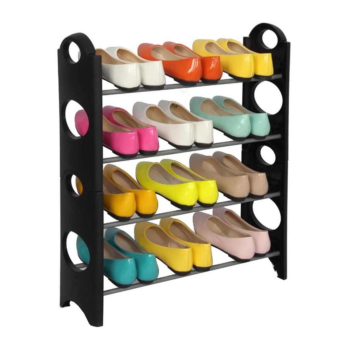 Полиця для взуття Shoe Rack 4 полиці на 12 пар - фото 3