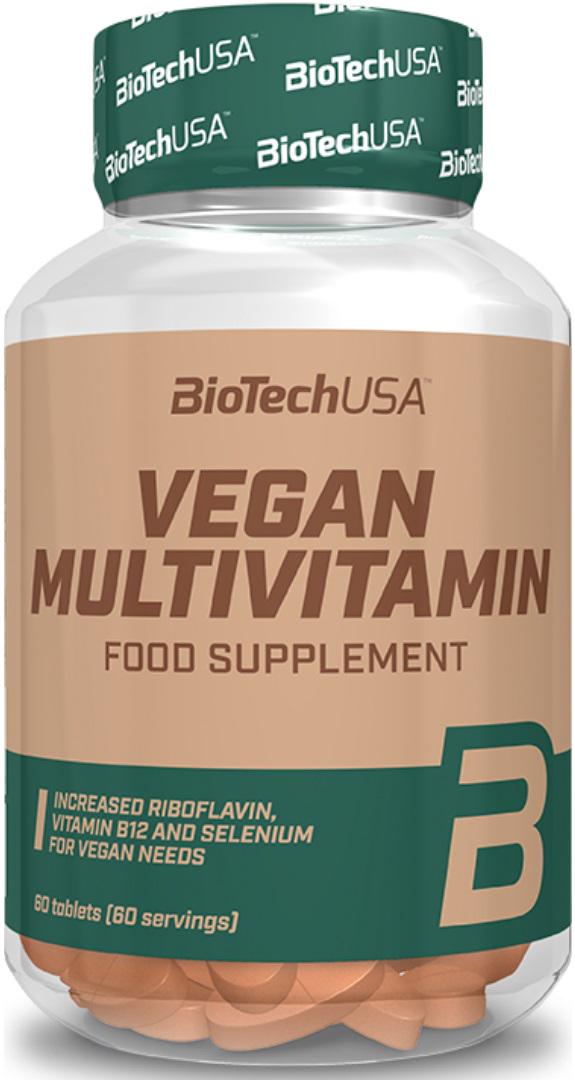 Вітамінно-мінеральний комплекс для спорту BioTechUSA Vegan Multivitamin 60 Tabs
