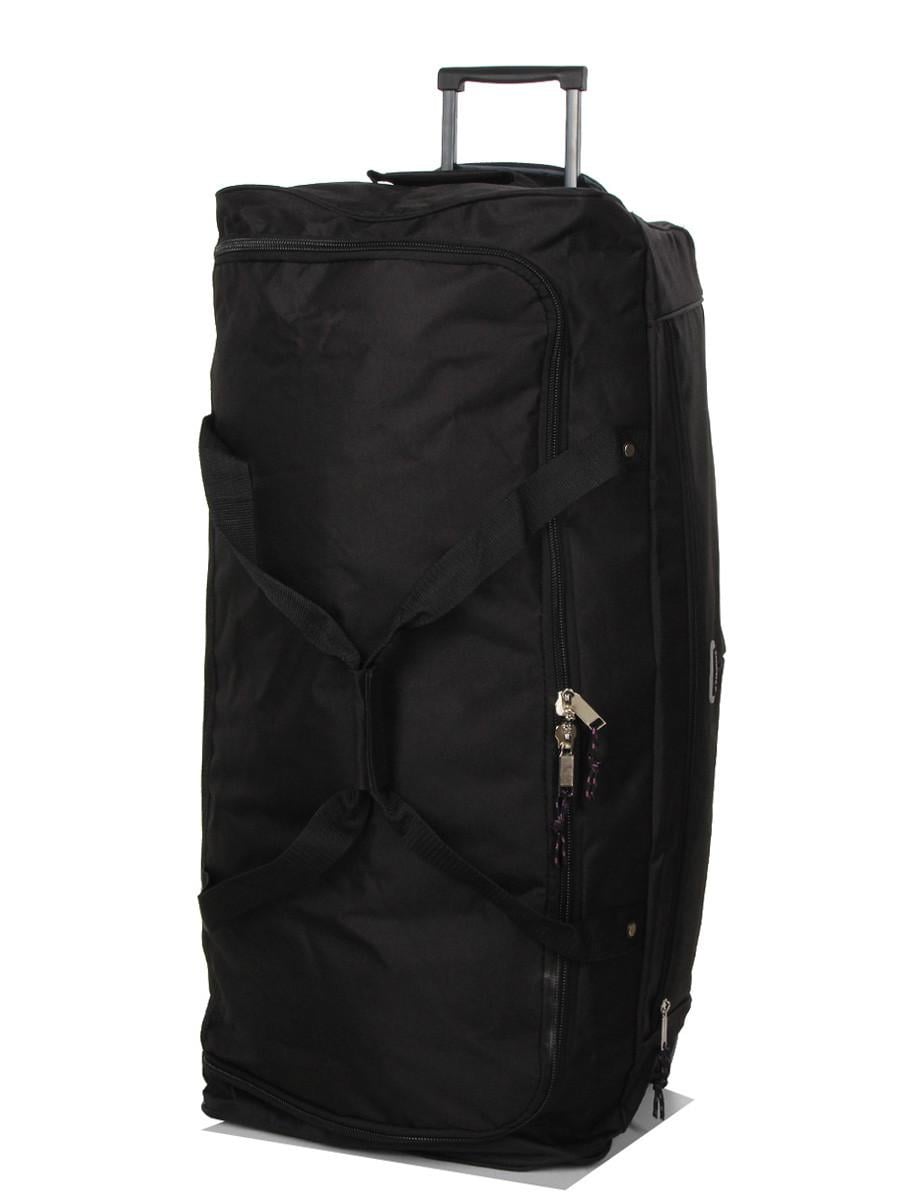 Дорожная сумка на колесах Madisson XL 82х36х34 см 100 л 2,5 кг Черный (210-82)
