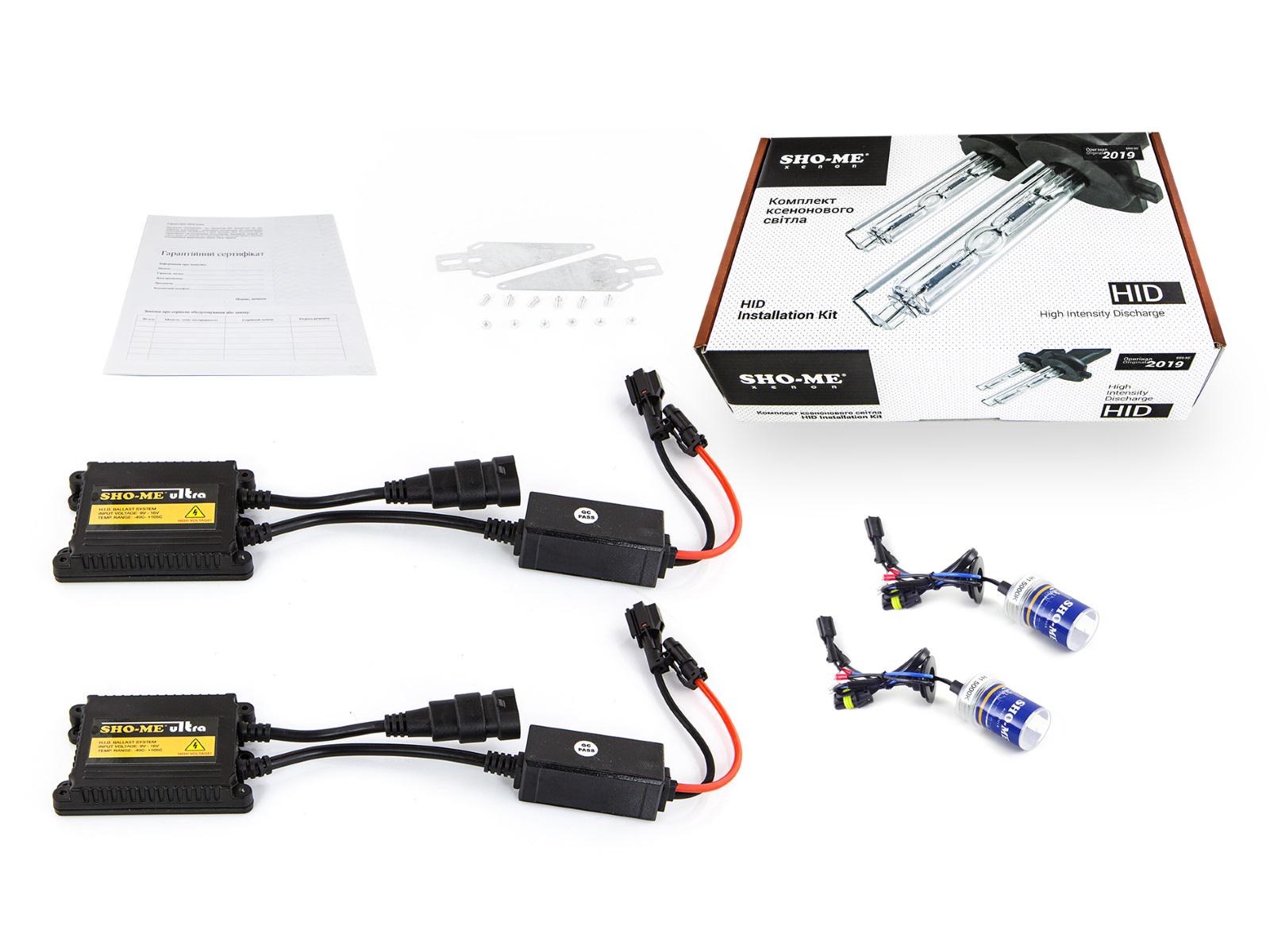 Комплект ксенону Sho-Me Ultra Slim H11 35 W 5000K - фото 4 Комплект ксенону Sho-Me Ultra Slim H11 35 W 5000K - фото 4