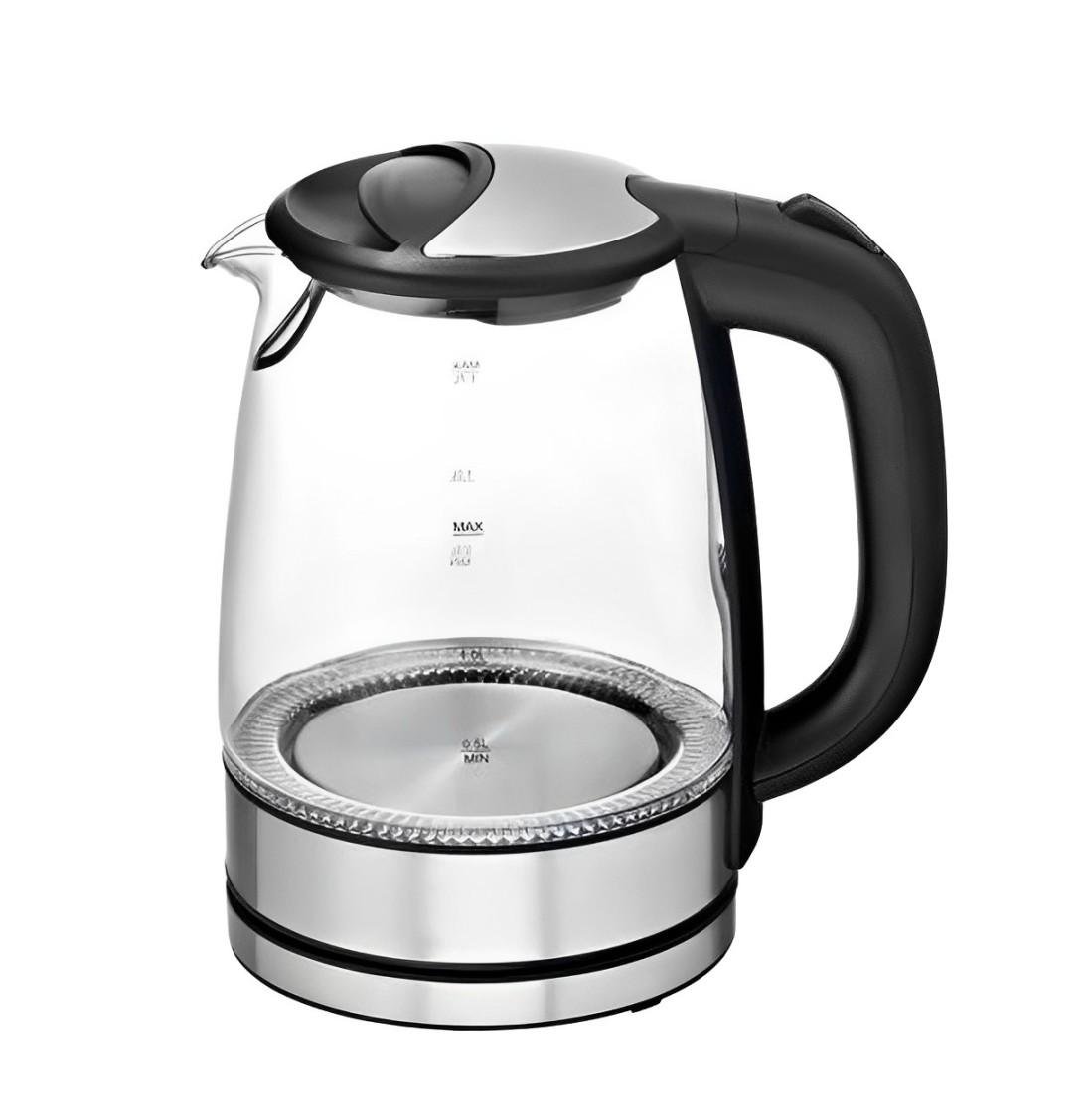 Електрочайник Rainberg RB-703 2 л 2200 Вт Чорний Електрочайник Rainberg RB-703 2 л 2200 Вт Чорний