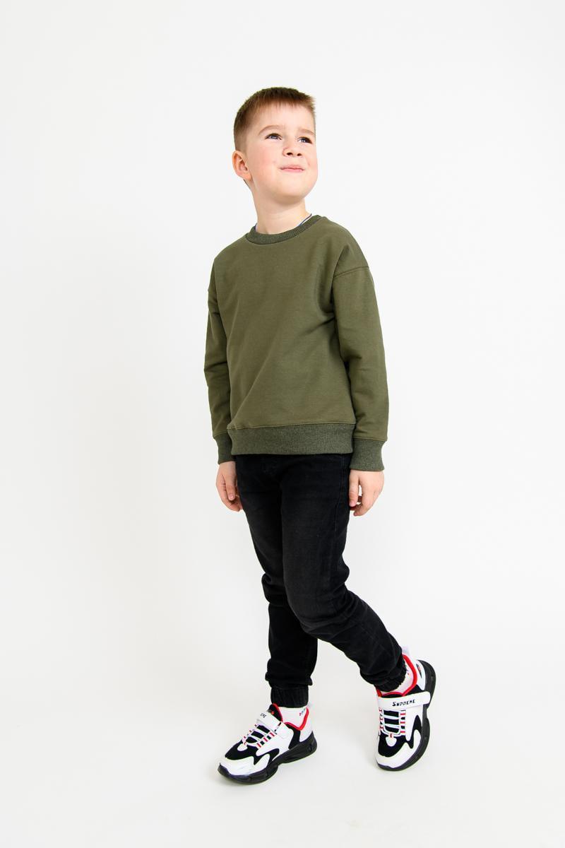 Світшот для хлопчиха 128 см Хакі (V-841170-128х) - фото 2 Світшот для хлопчиха 128 см Хакі (V-841170-128х) - фото 2