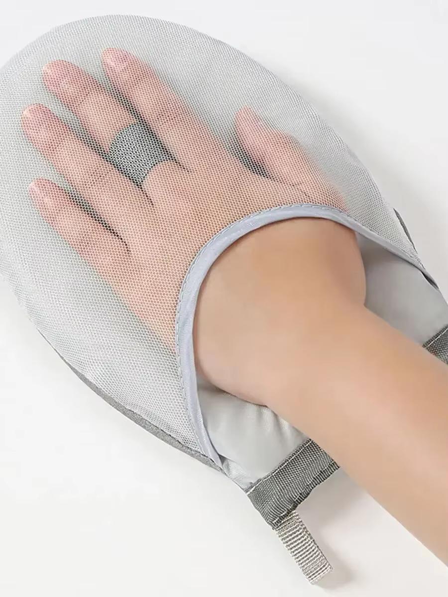 Рукавичка термоізоляційна для прасування та відпарювання одягу Рожевий (2610823737) - фото 5