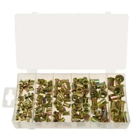 Гайки заклепувальні M3-M10 150 шт. (9659124851) Гайки заклепувальні M3-M10 150 шт. (9659124851)